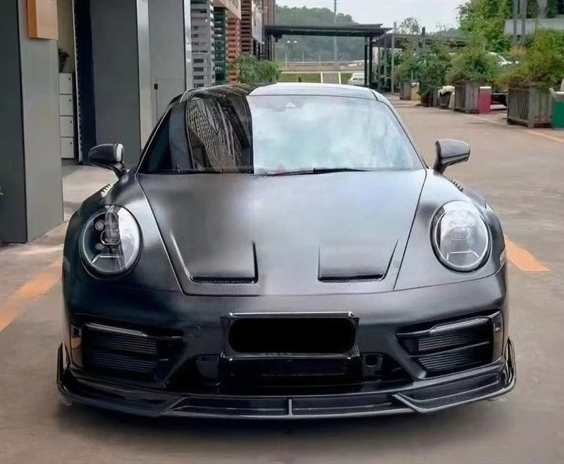 High Quality Carbon Fiber Front Bumper Lip Front Lip Body Kit for  992 911 Front Lip Car Accessories
